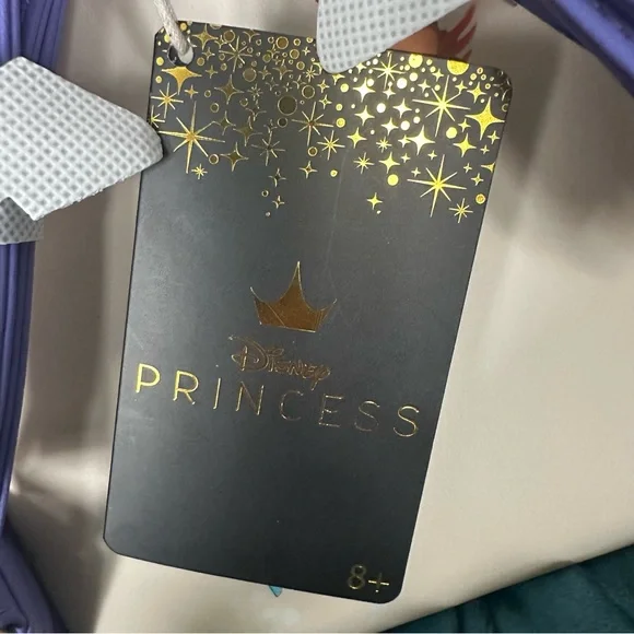 Disney Ariel The Little Mermaid Floral Mini Loungefly Backpack: NWT - Picture 6 of 10